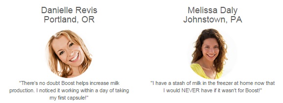 Boost Breast Milk Enhancer testimonials